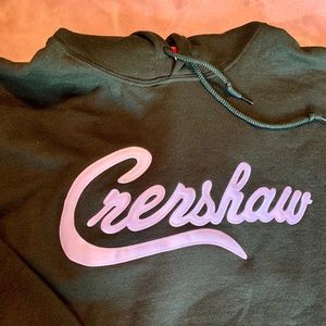 Cropped Hooded Sweatshirt